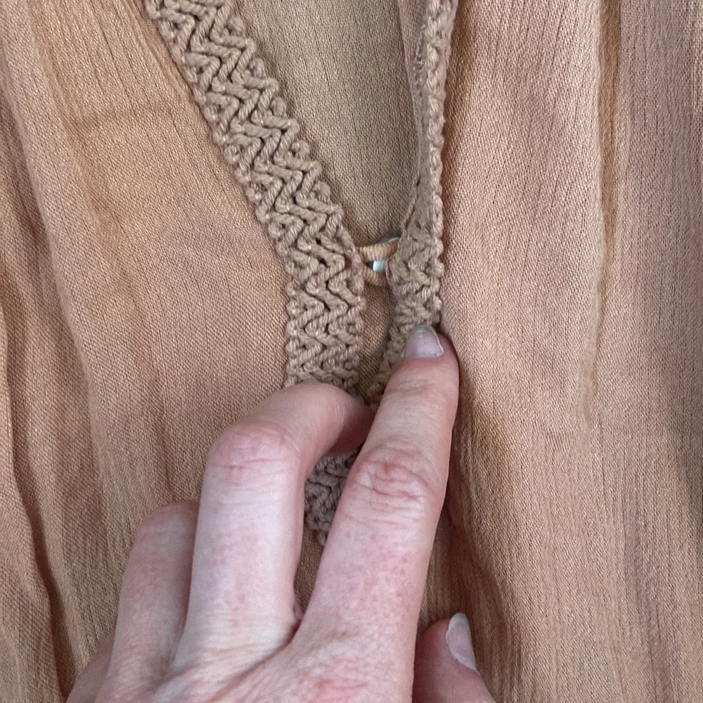 Free People In The Moment Dress Color Doe Size Large - Picture 7 of 15